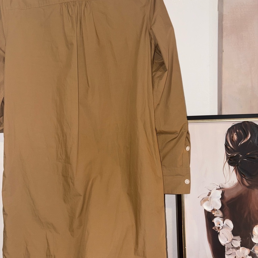Burberry Giovanna Women’s Camel shirt  Dress 6 Euro) 8080960 NWT - Picture 7 of 12
